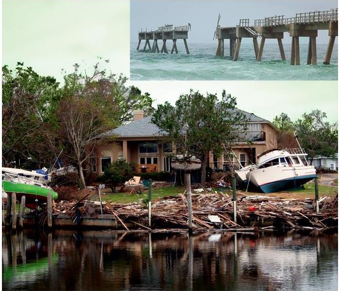 A not-uncommon view of the damage along any shoreline in the aftermath of a major tropical storm