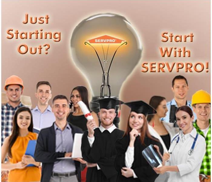With a wealth of diverse career opportunities, SERVPRO could be the “right” step for recent grads.